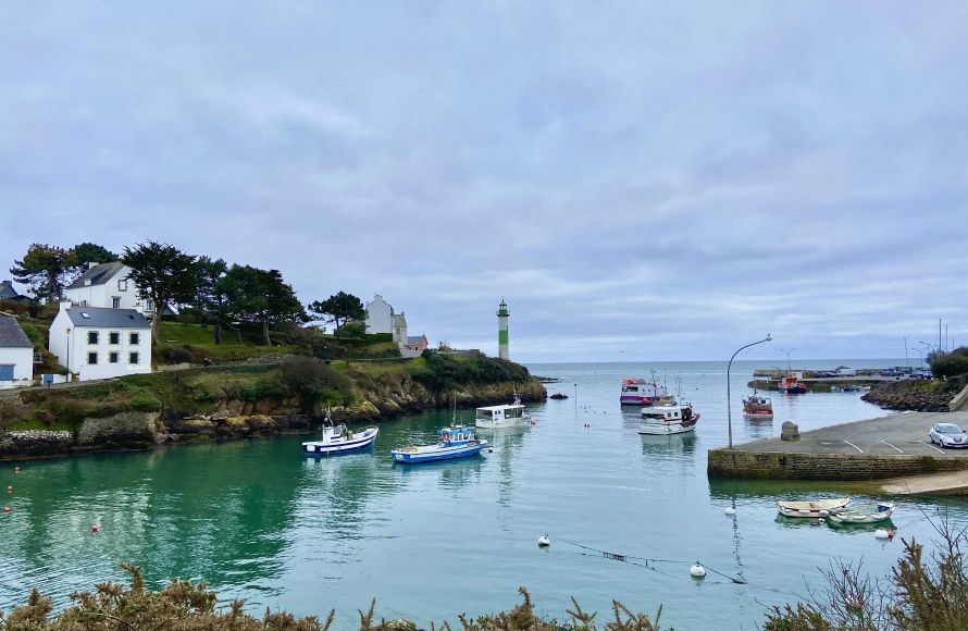 VENDU PAR NOS SOINS Terrain à vendre bord de mer Doélan Clohars-Carnoët Finistère Sud
