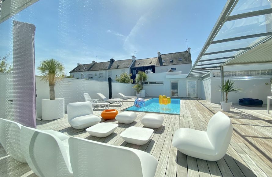 Villa d'architecte Ploemeur centre ville