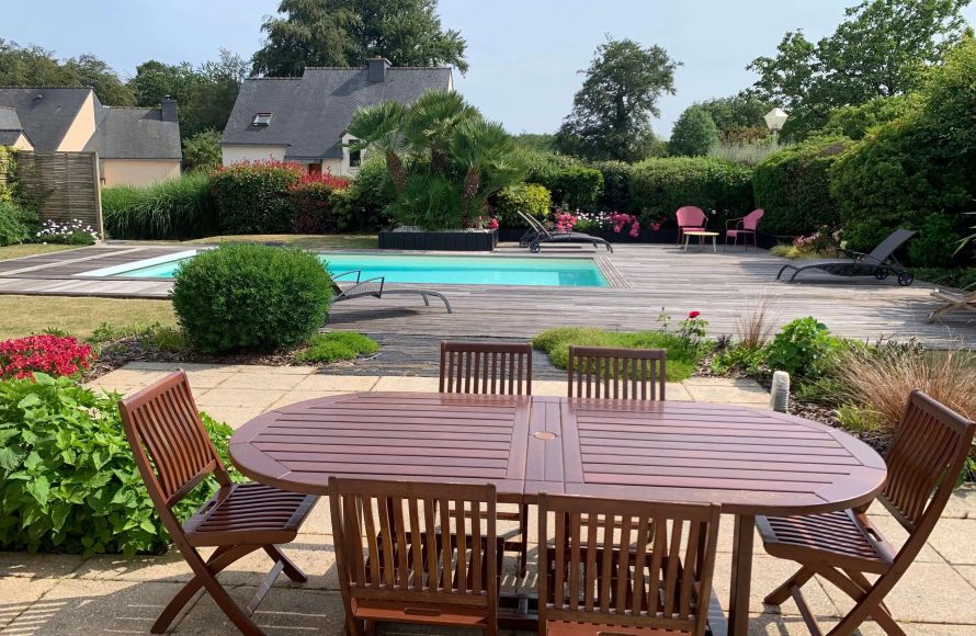 Maison avec piscine proche golf Quéven