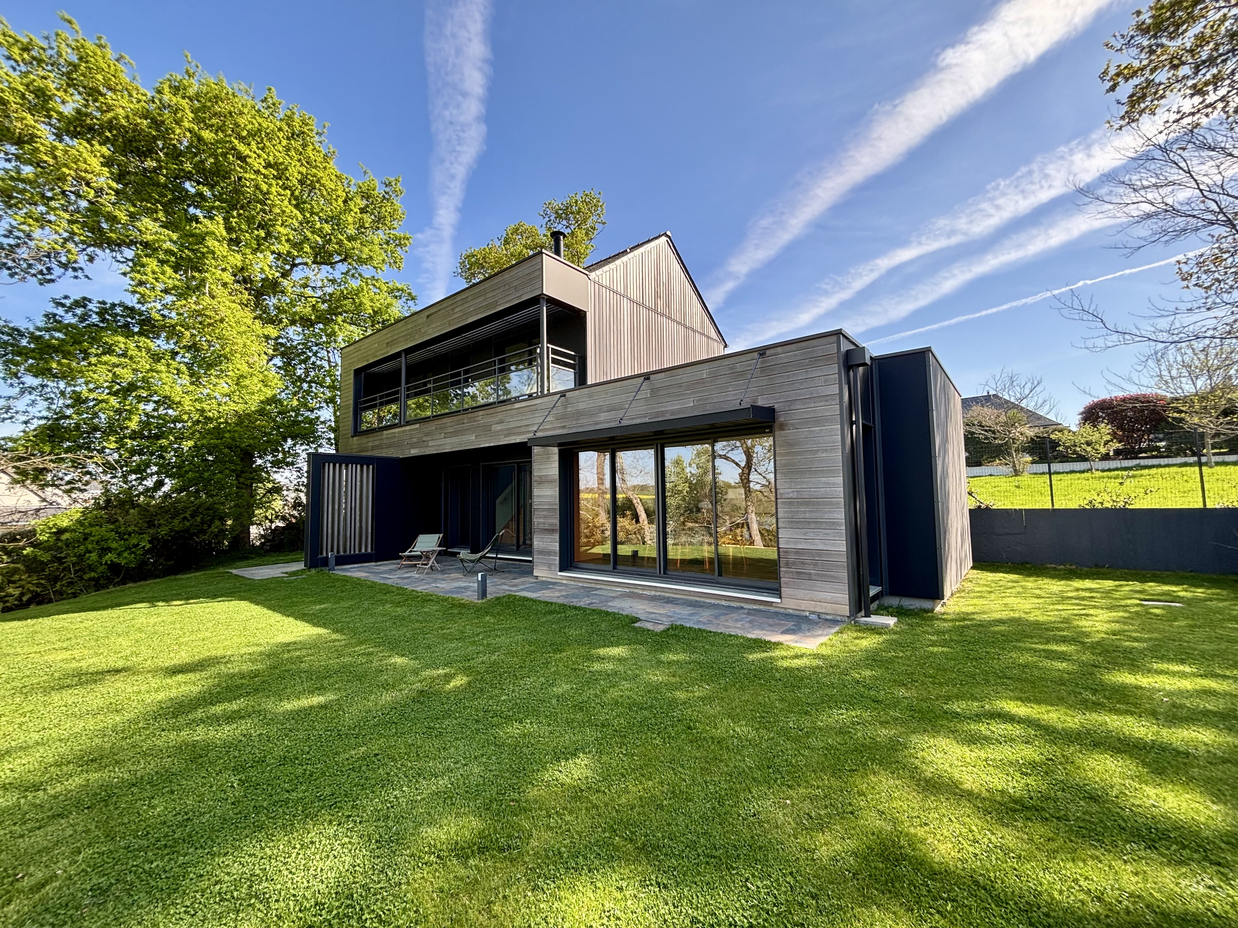 Villa contemporaine bord de mer Guidel-Plage