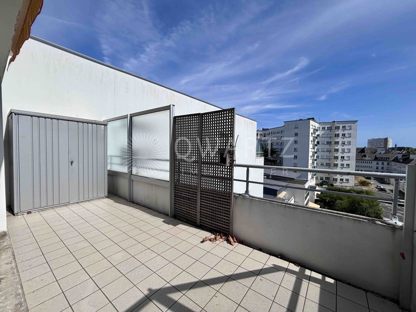 Appartement T2 avec terrasse et garage hyper centre Lorient